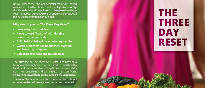 THE THREE DAY RESET: Do You Want Doable With Amazing Results